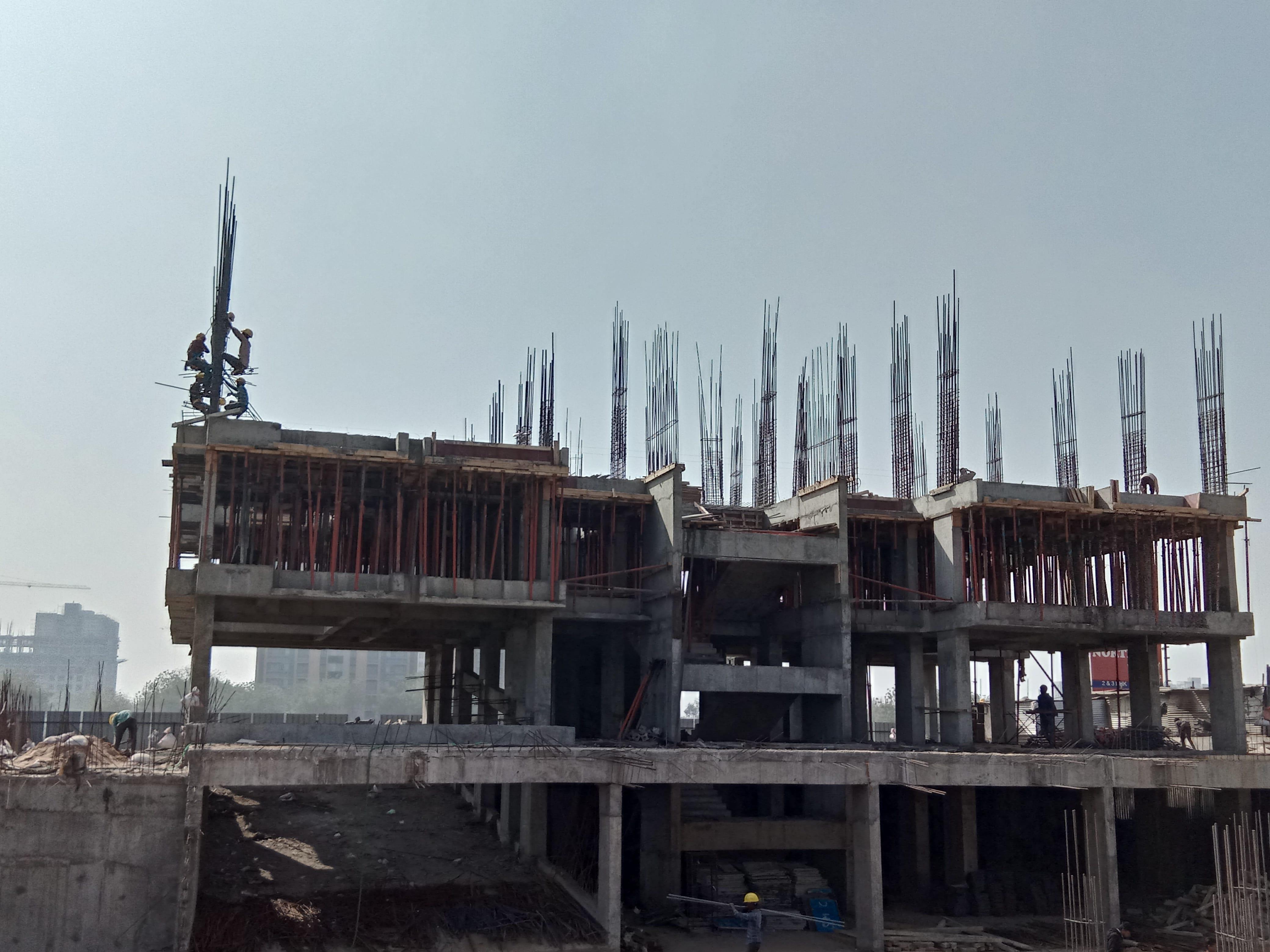 100866_const of real estate project North View Heights located at Ghuma, Ahmedabad, Gujarat