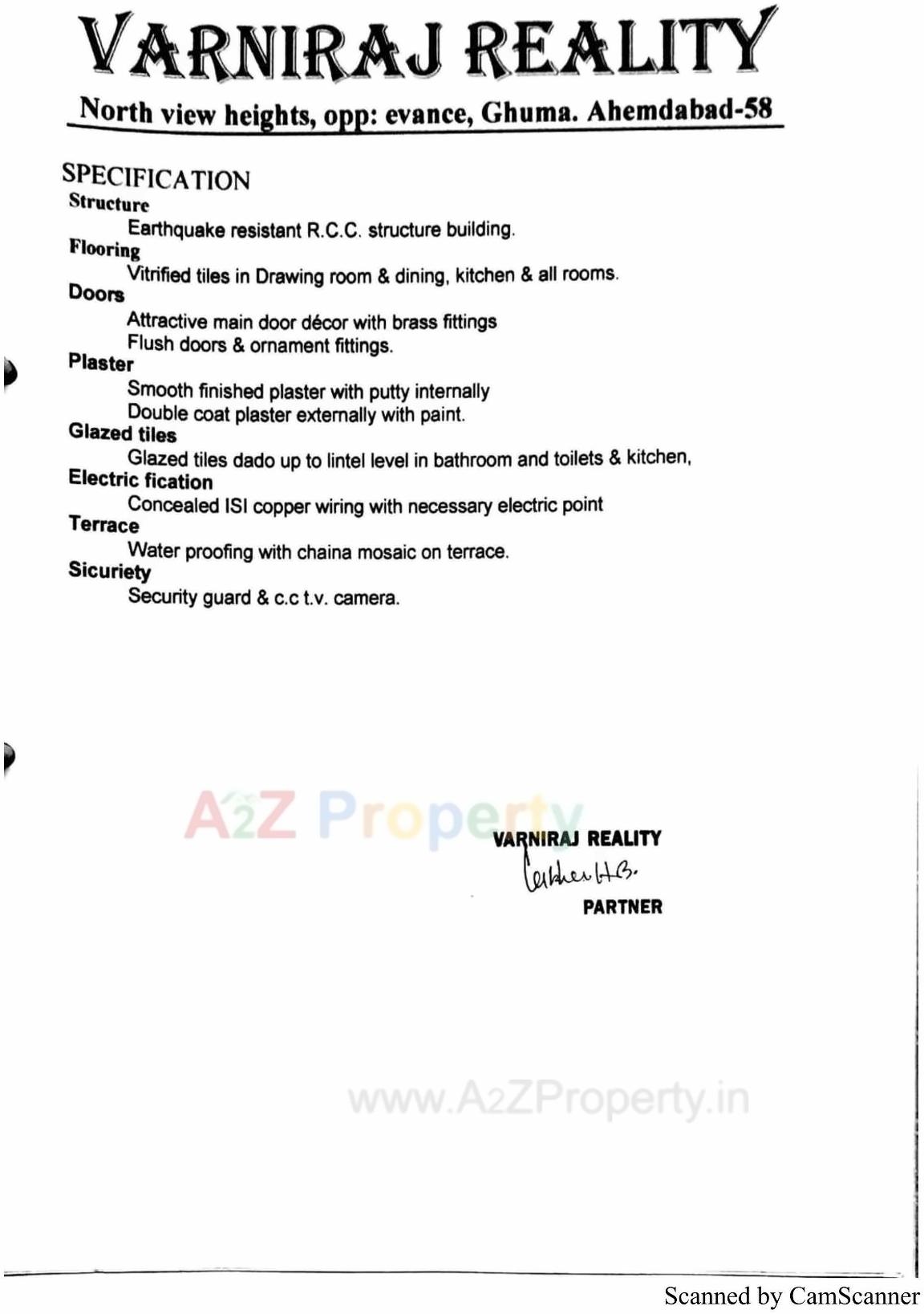 Project Specifications