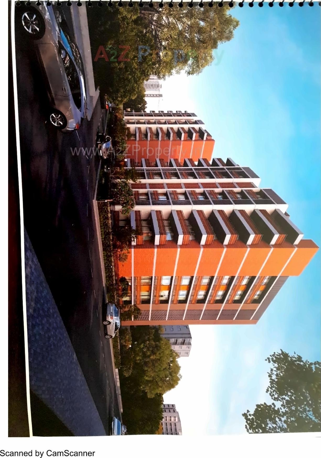 3D Elevation of real estate project Northview Co Op  Housing Society Ltd located at Kocharab, Ahmedabad, Gujarat