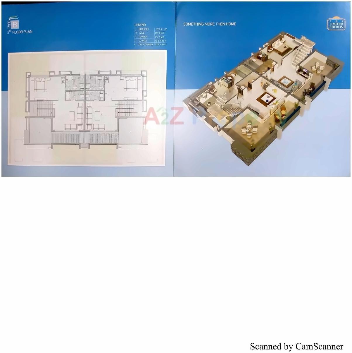 Layout of real estate project Ocean Villas located at Sarkhej, Ahmedabad, Gujarat