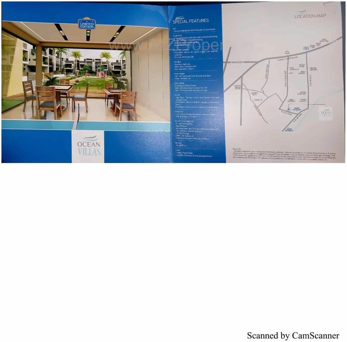  of real estate project Ocean Villas located at Sarkhej, Ahmedabad, Gujarat