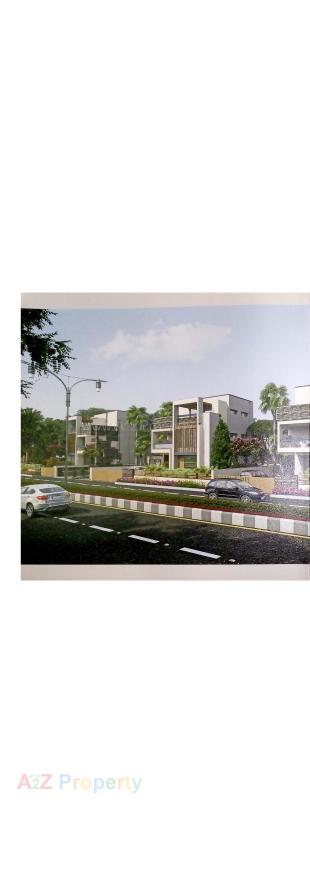 Elevation of real estate project Ocean Villas located at Sarkhej, Ahmedabad, Gujarat