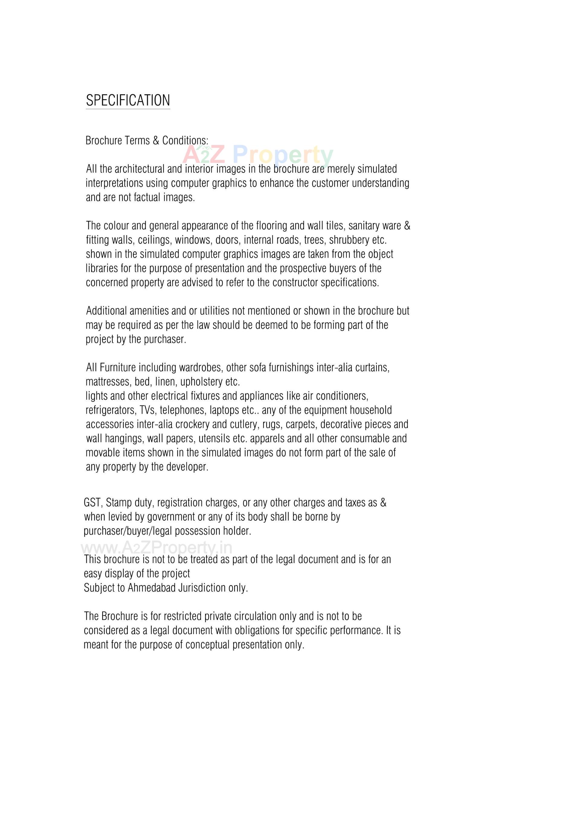  of real estate project Oeuvre located at Ambali, Ahmedabad, Gujarat