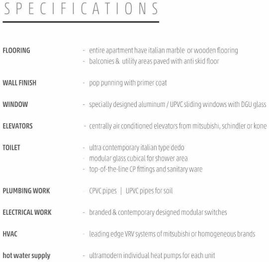 Project Specifications