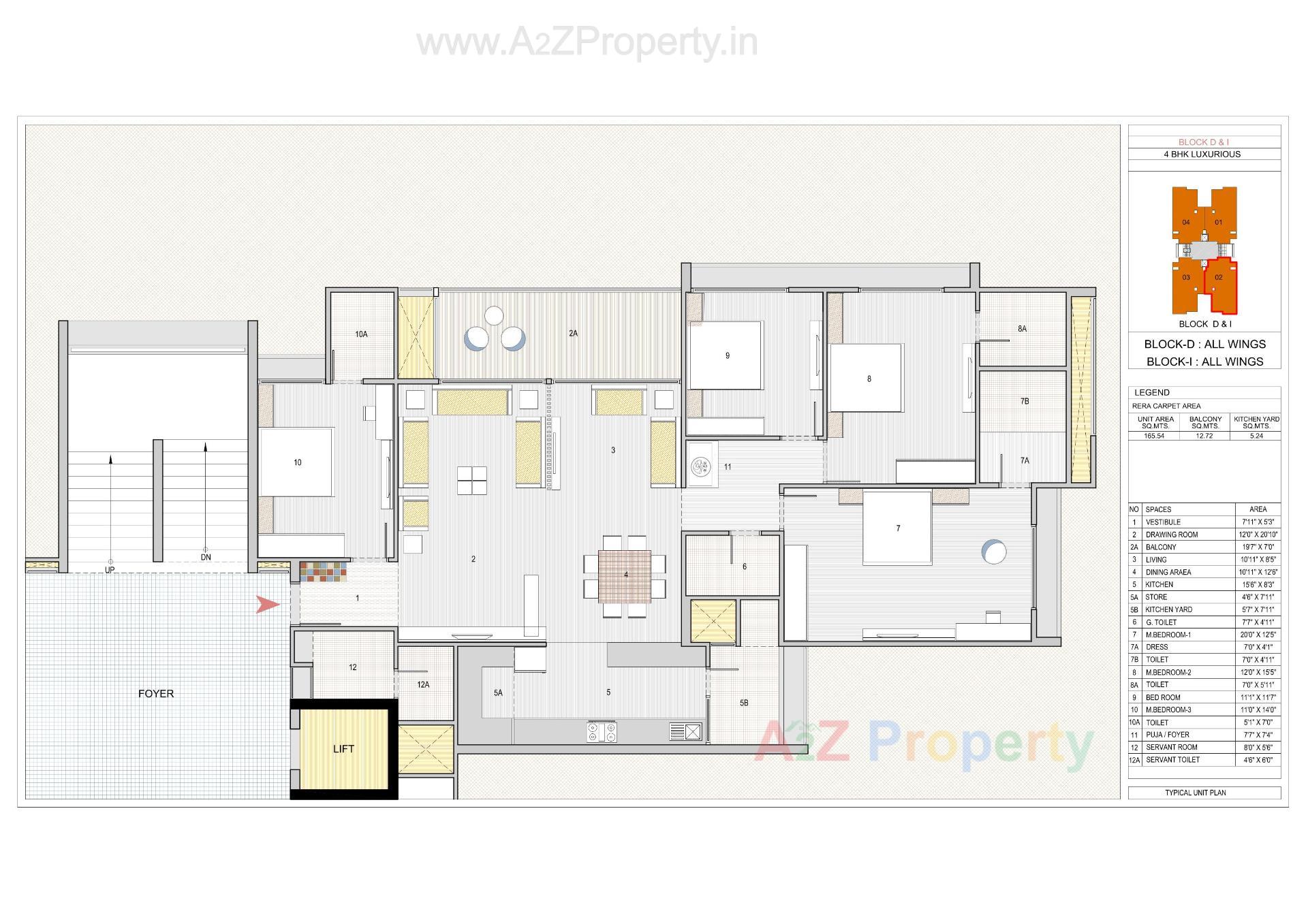 Layout of real estate project Olive Greens located at Gota, Ahmedabad, Gujarat