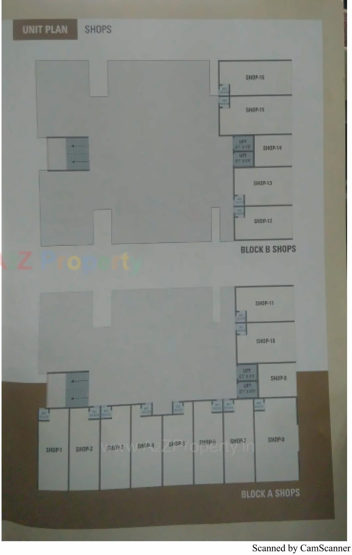 Layout of real estate project Om Afford located at Vastral, Ahmedabad, Gujarat
