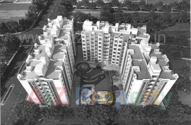 3D Elevation of real estate project Om Avenue located at Sanand, Ahmedabad, Gujarat