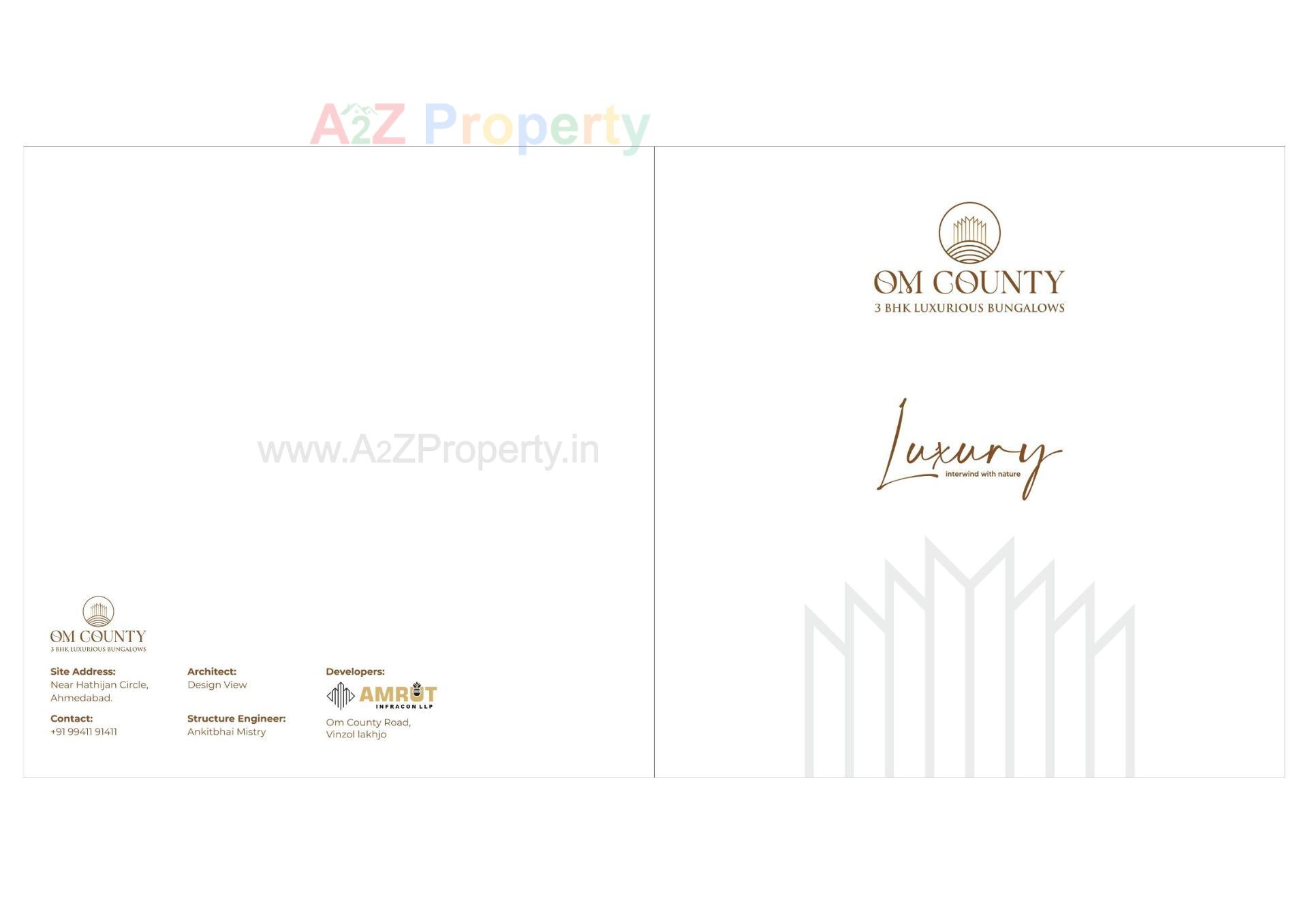  of real estate project Om County located at Vinzol, Ahmedabad, Gujarat
