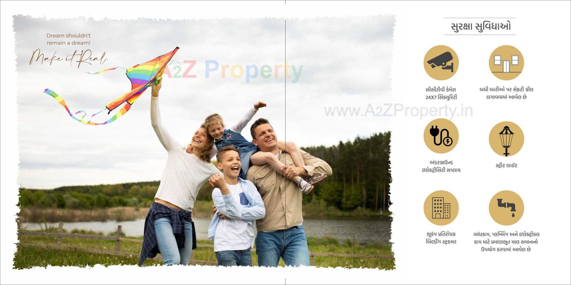  of real estate project Om County located at Vinzol, Ahmedabad, Gujarat