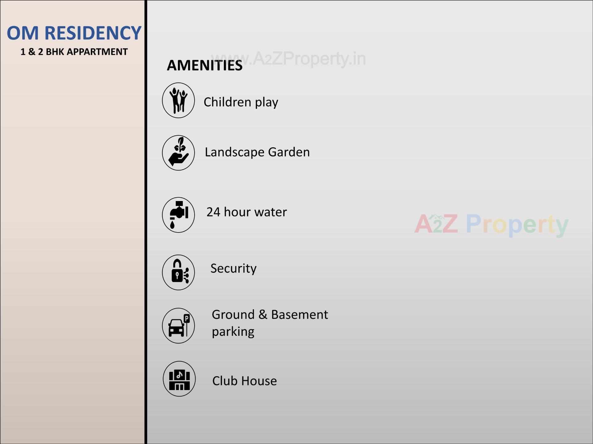  of real estate project Om Residency located at Chenpur, Ahmedabad, Gujarat