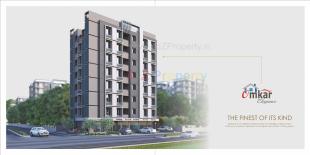 Elevation of real estate project Omkar Elegance located at Zundal, Ahmedabad, Gujarat