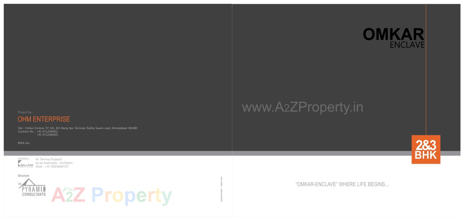  of real estate project Omkar Enclave located at Ranip, Ahmedabad, Gujarat