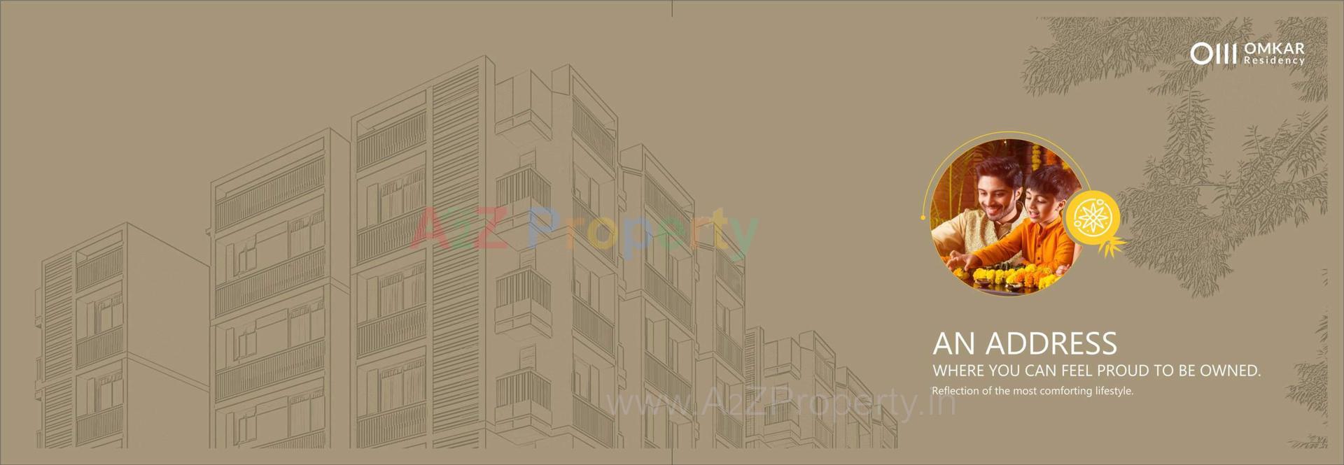  of real estate project Omkar Residency located at Vinzol, Ahmedabad, Gujarat