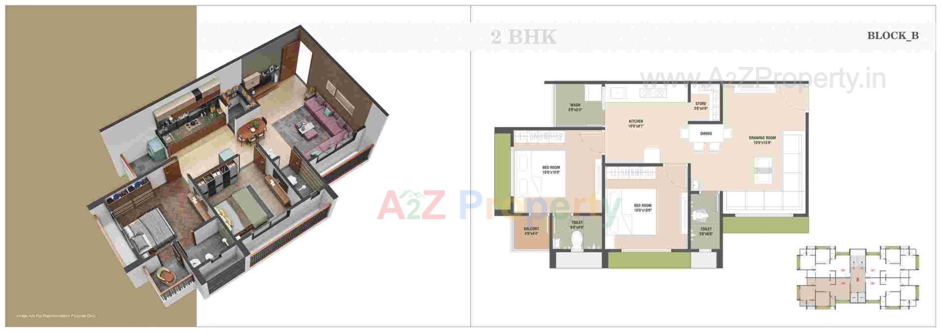 Layout of real estate project Omkar Residency located at Vinzol, Ahmedabad, Gujarat