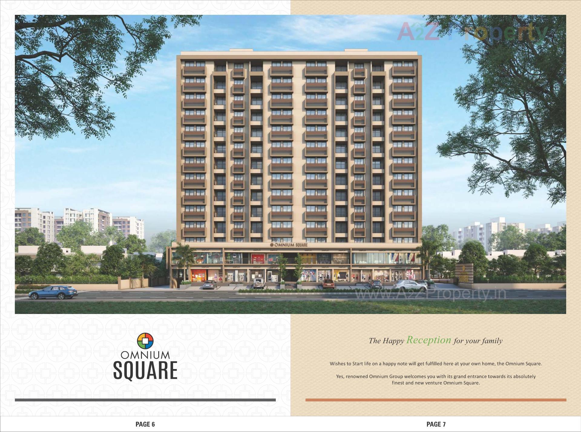  of real estate project Omnium Square located at Naroda, Ahmedabad, Gujarat