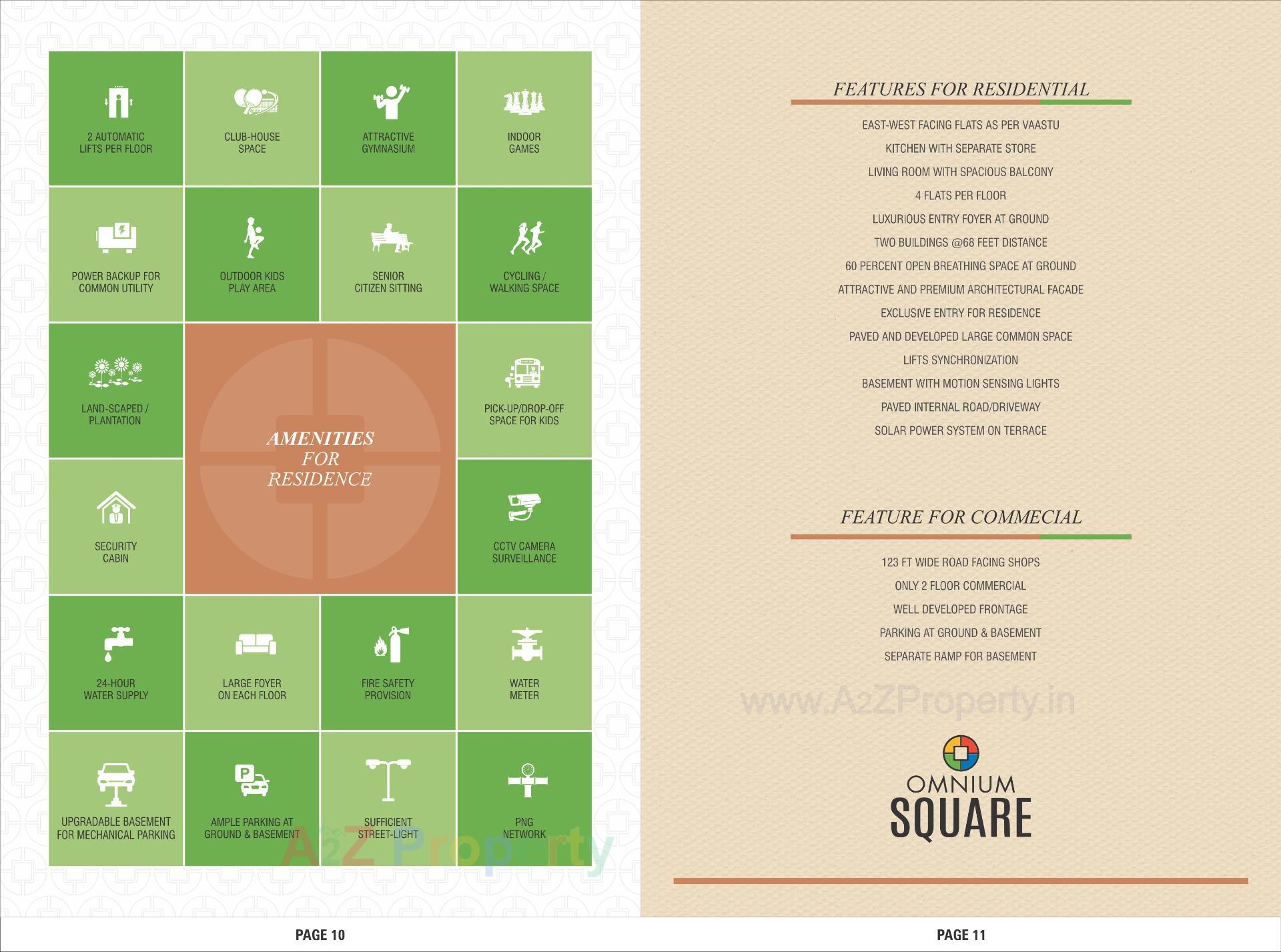  of real estate project Omnium Square located at Naroda, Ahmedabad, Gujarat