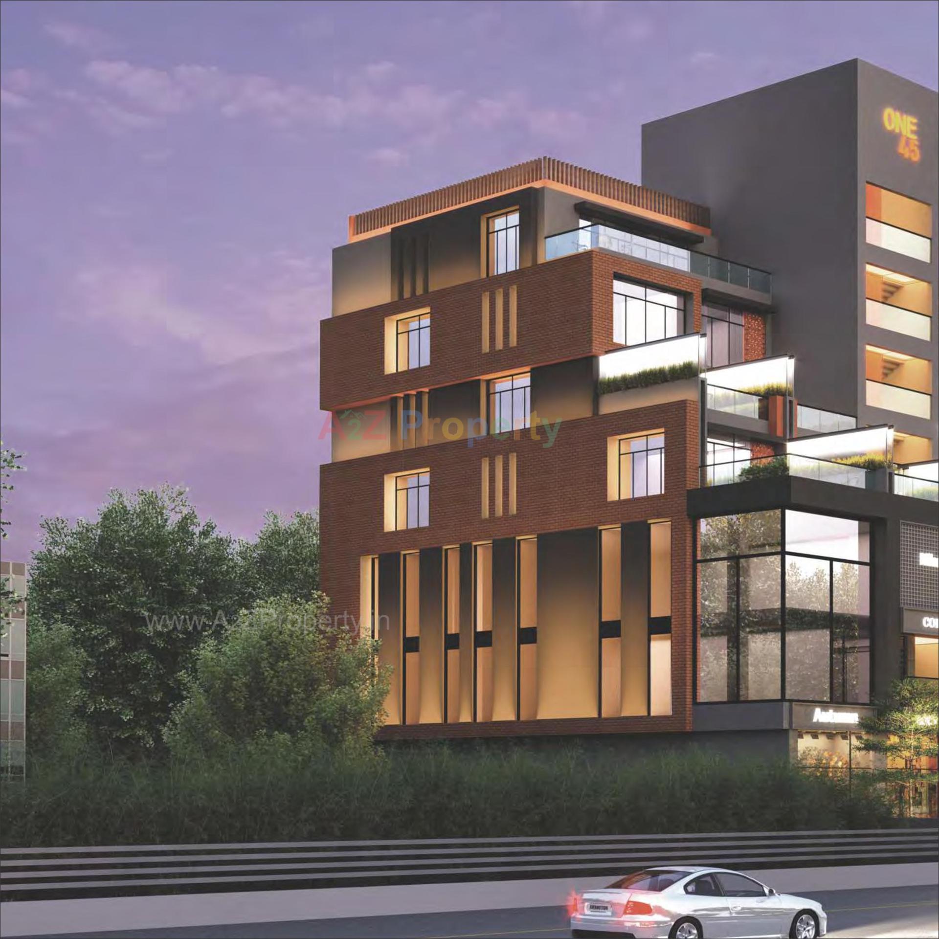 3D Elevation of real estate project One located at Sola, Ahmedabad, Gujarat
