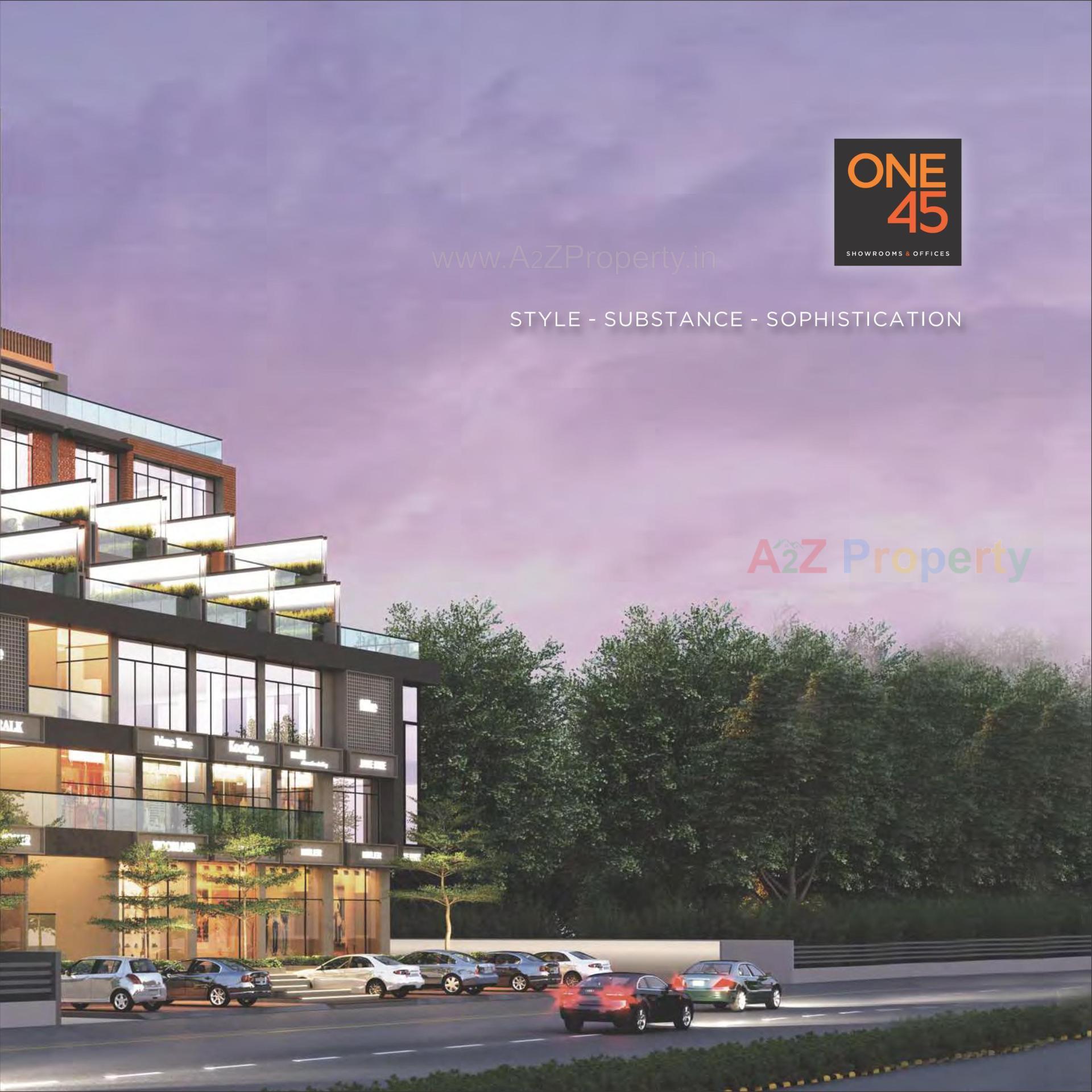 3D Elevation of real estate project One located at Sola, Ahmedabad, Gujarat