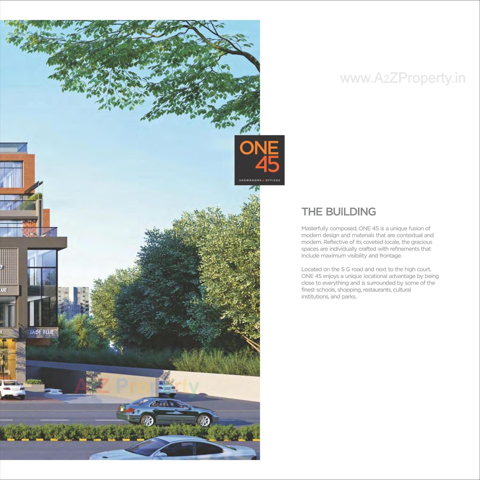 3D Elevation of real estate project One located at Sola, Ahmedabad, Gujarat