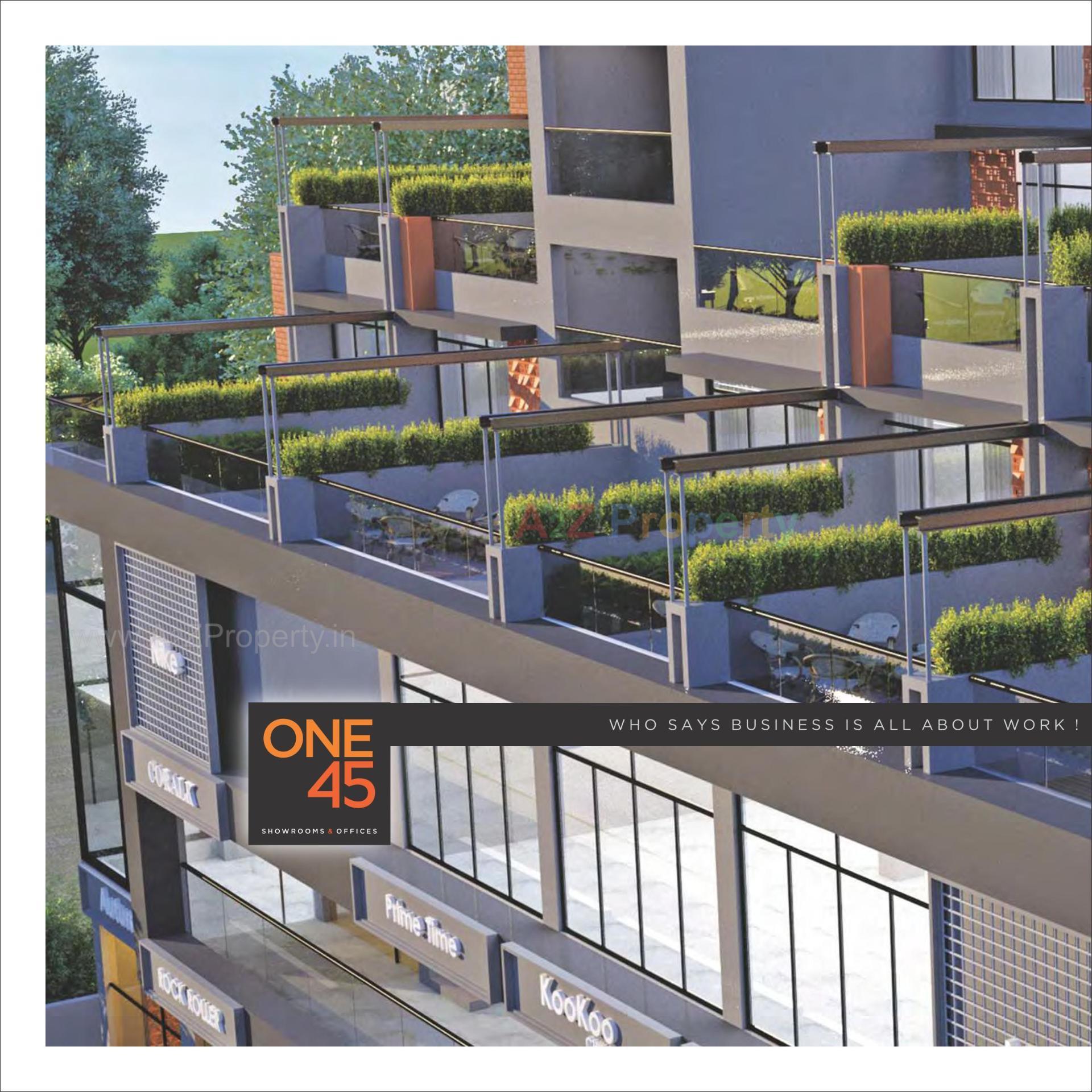 3D Elevation of real estate project One located at Sola, Ahmedabad, Gujarat
