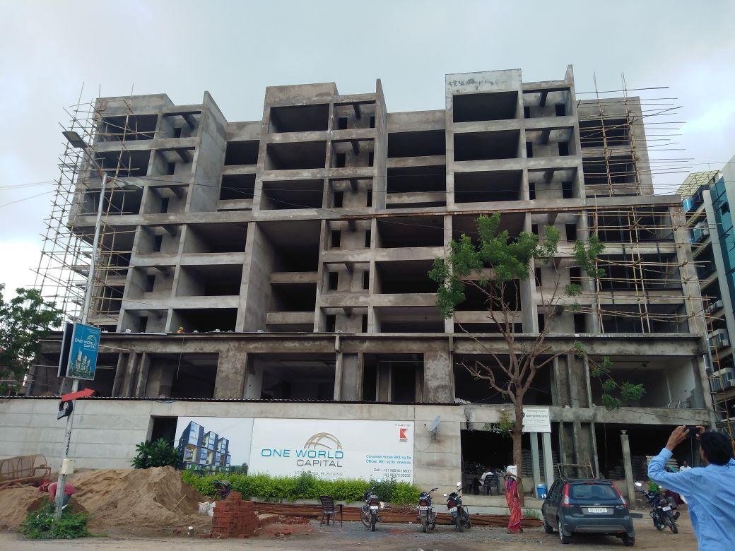 93970_const of real estate project One World Capital located at Bodakdev, Ahmedabad, Gujarat