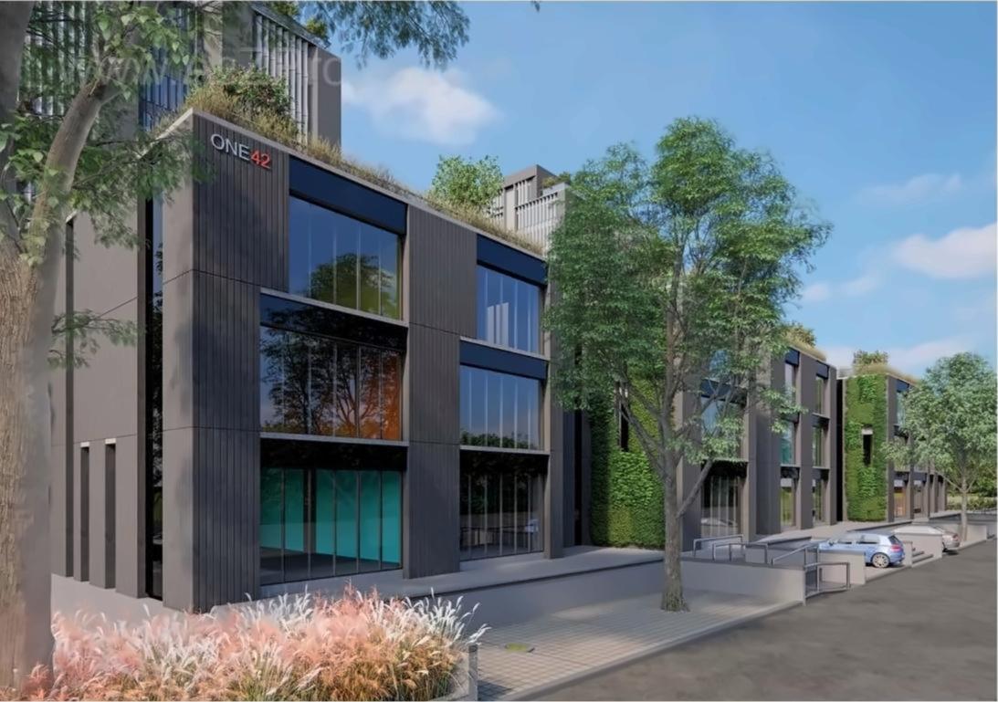 3D Elevation of real estate project One located at Ambli, Ahmedabad, Gujarat