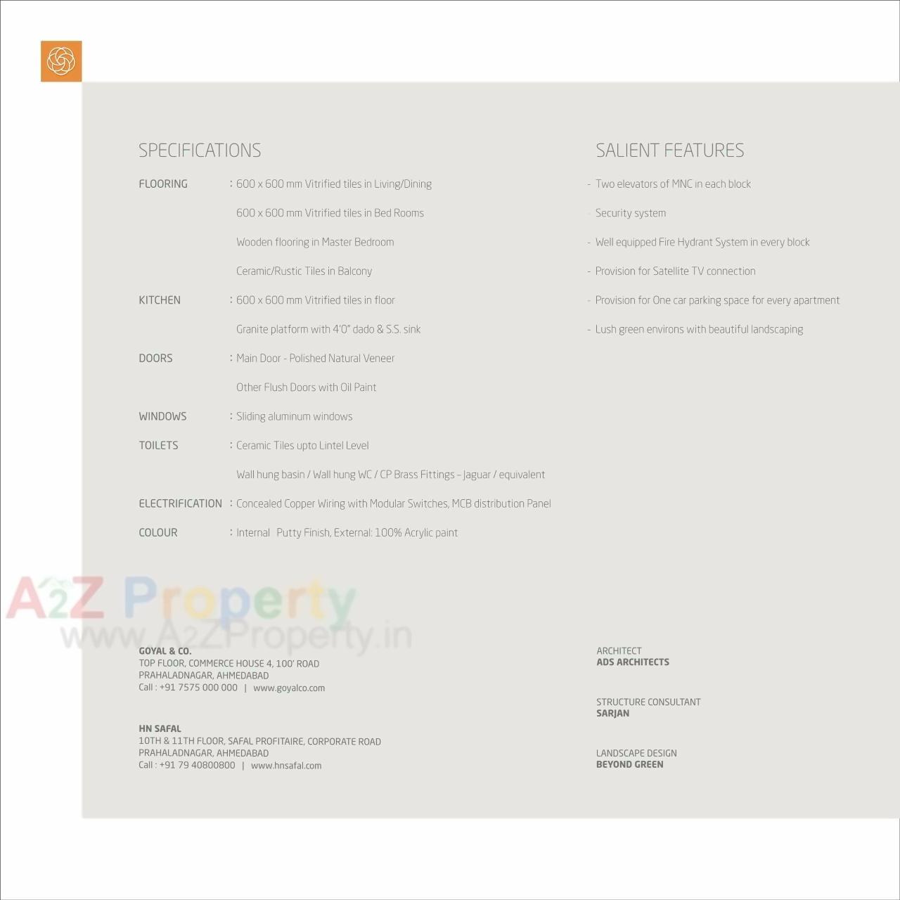 Project Specifications