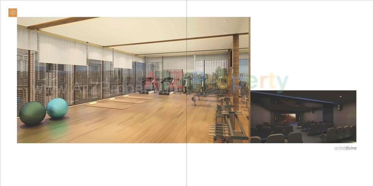 3D Elevation of real estate project Orchid Divine located at Ahmedabad, Ahmedabad, Gujarat