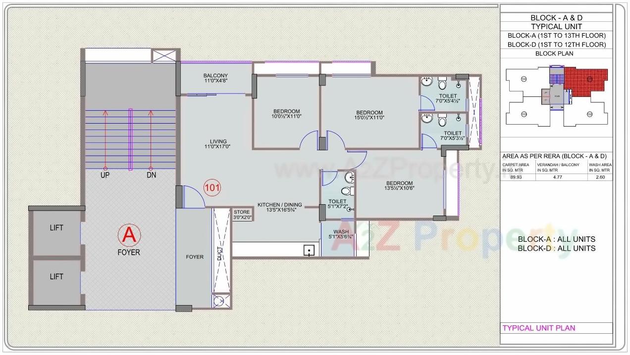 Layout of real estate project Orchid Exotica located at Makarba, Ahmedabad, Gujarat