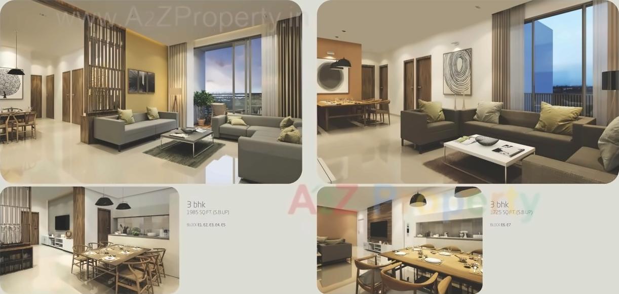 3D Elevation of real estate project Orchid Heaven located at City, Ahmedabad, Gujarat