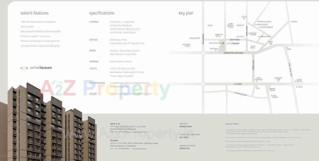  of real estate project Orchid Heaven located at City, Ahmedabad, Gujarat