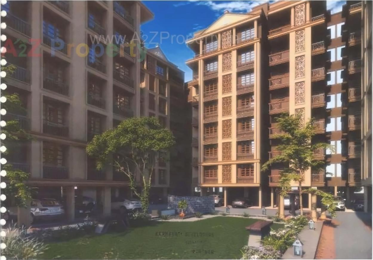 3D Elevation of real estate project Orchid Heritage located at Naroda, Ahmedabad, Gujarat
