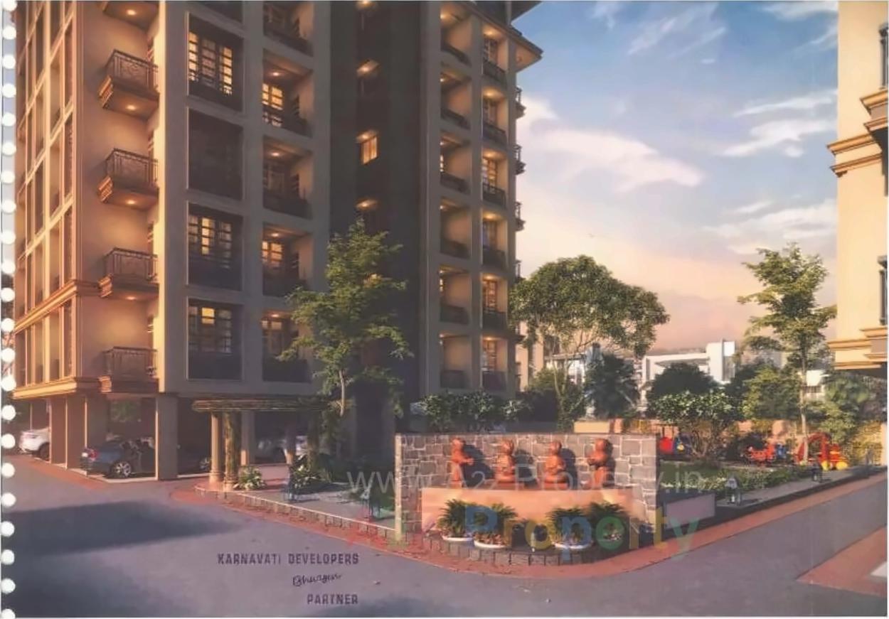 3D Elevation of real estate project Orchid Heritage located at Naroda, Ahmedabad, Gujarat
