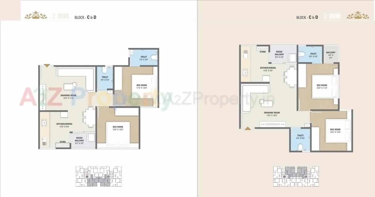 Layout of real estate project Orchid Royal located at Naroda, Ahmedabad, Gujarat