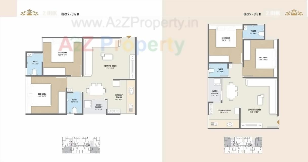 Layout of real estate project Orchid Royal located at Naroda, Ahmedabad, Gujarat