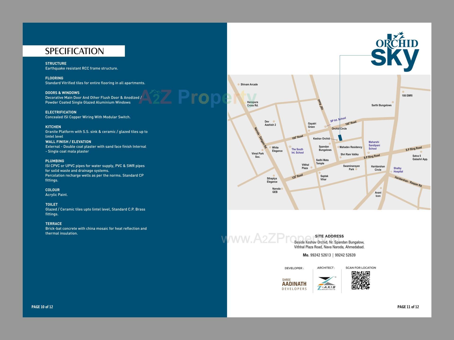  of real estate project Orchid Sky located at Ahmedabad, Ahmedabad, Gujarat