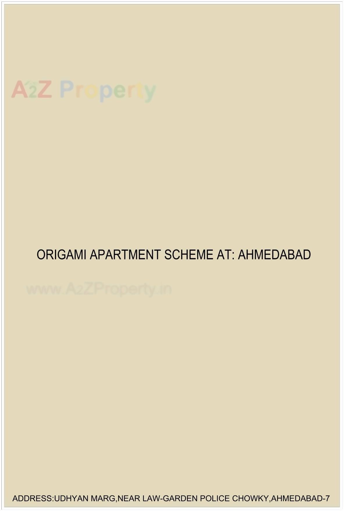  of real estate project Origami located at Changispur, Ahmedabad, Gujarat