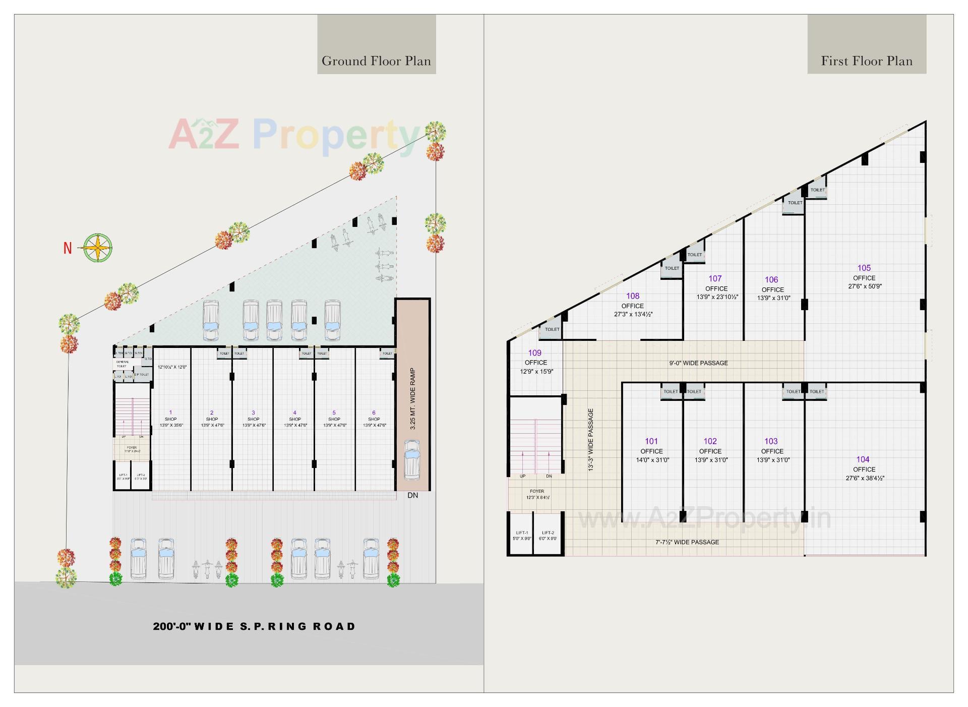  of real estate project Orinda Arcade located at Vastral, Ahmedabad, Gujarat