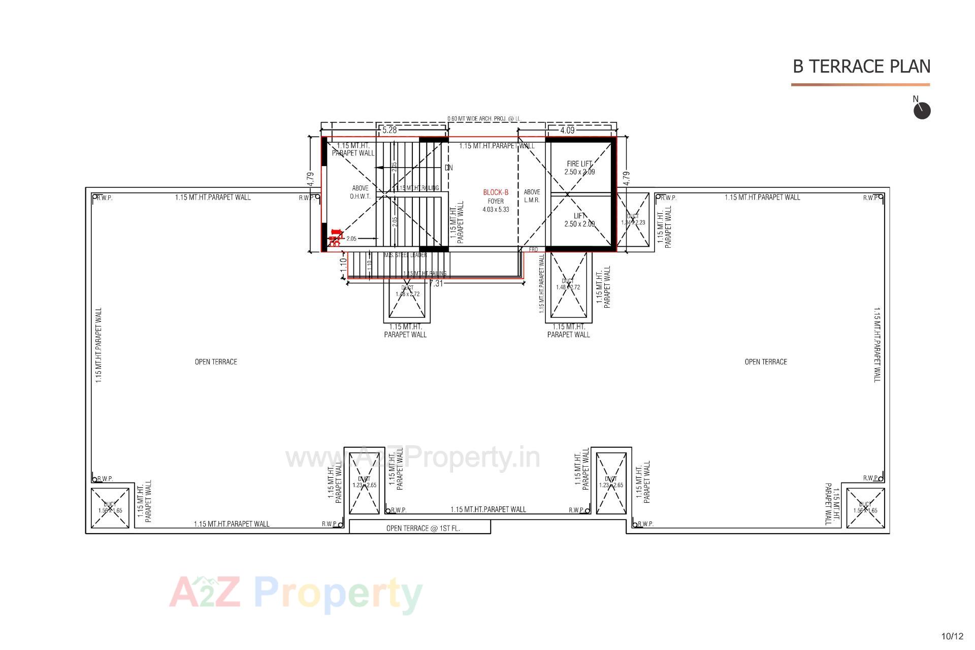 Layout of real estate project Oryn Armonia located at Hebatpur, Ahmedabad, Gujarat