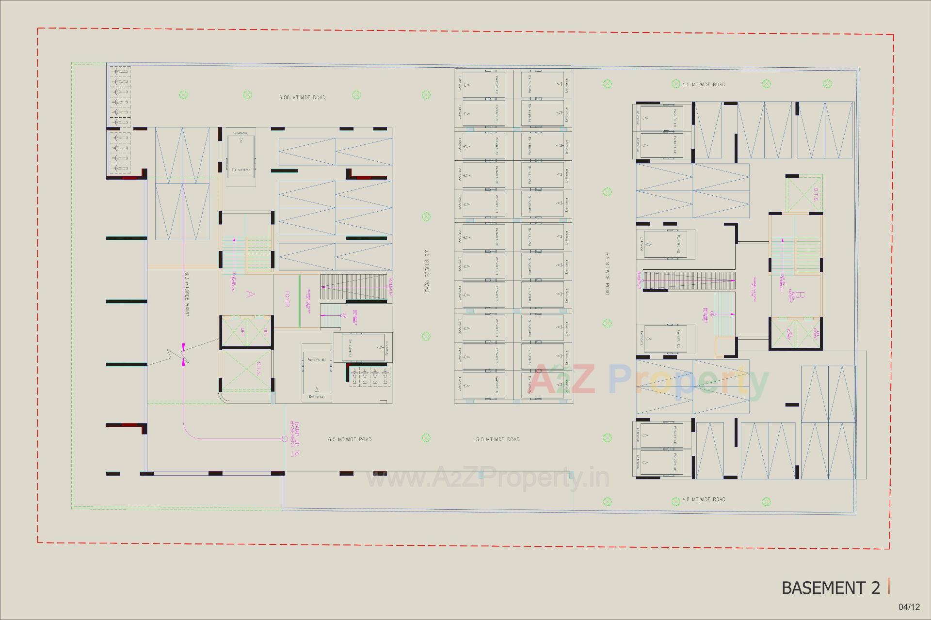 Layout of real estate project Oryn Armonia located at Hebatpur, Ahmedabad, Gujarat