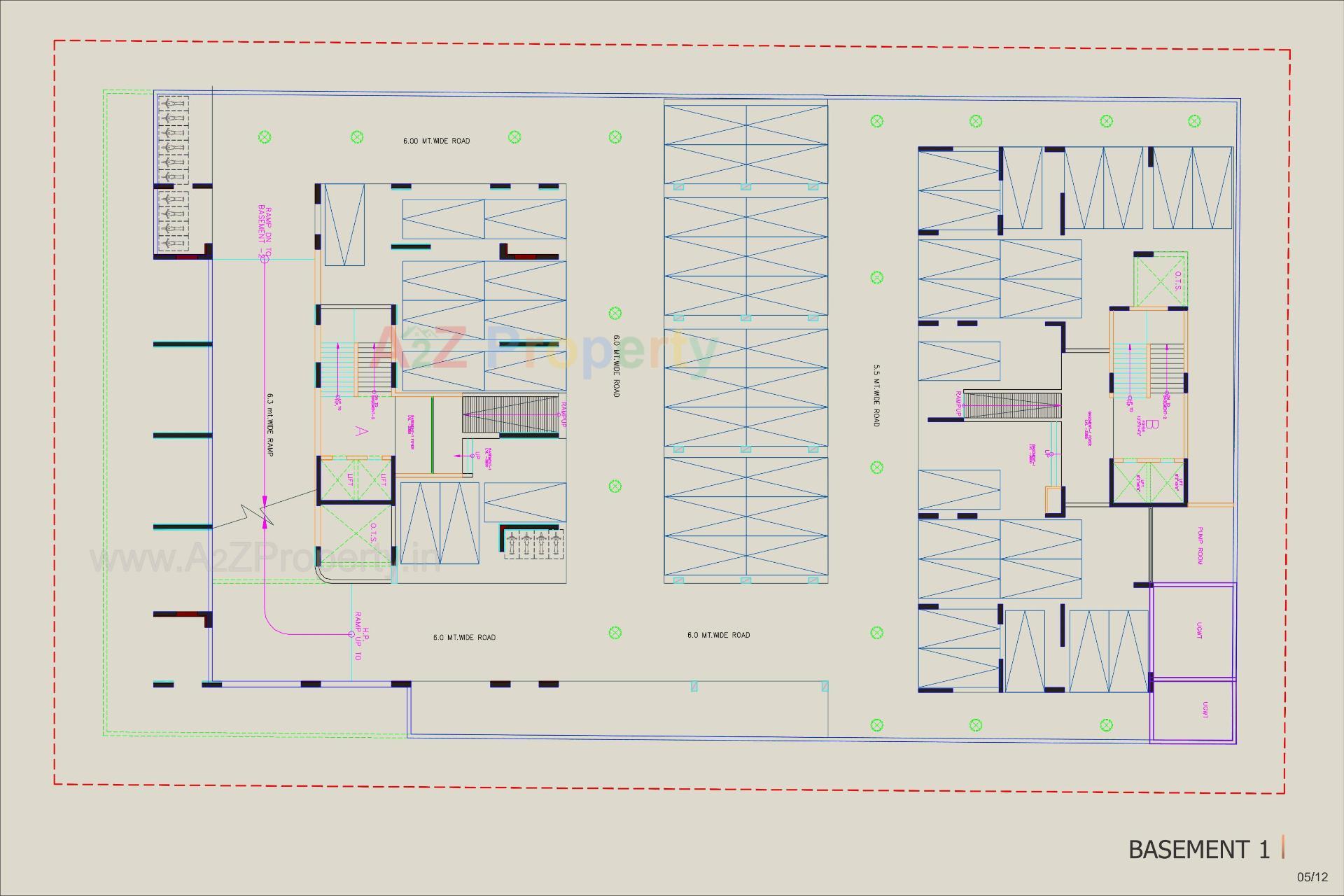 Layout of real estate project Oryn Armonia located at Hebatpur, Ahmedabad, Gujarat