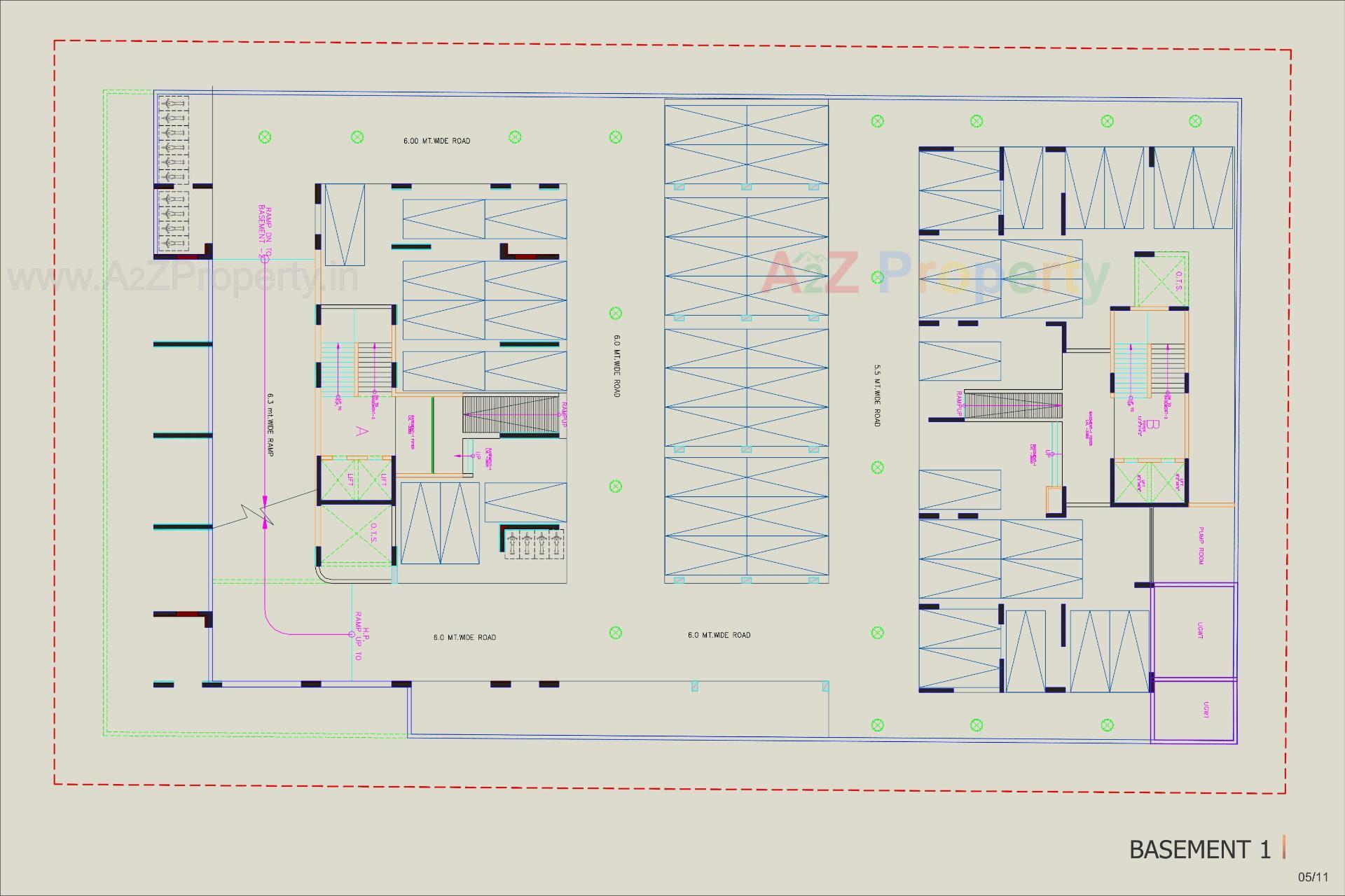 Layout of real estate project Oryn Armonia located at Hebatpur, Ahmedabad, Gujarat