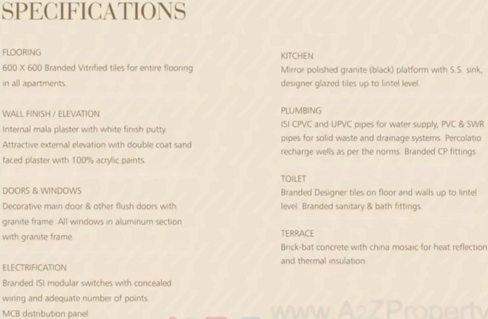 Project Specifications