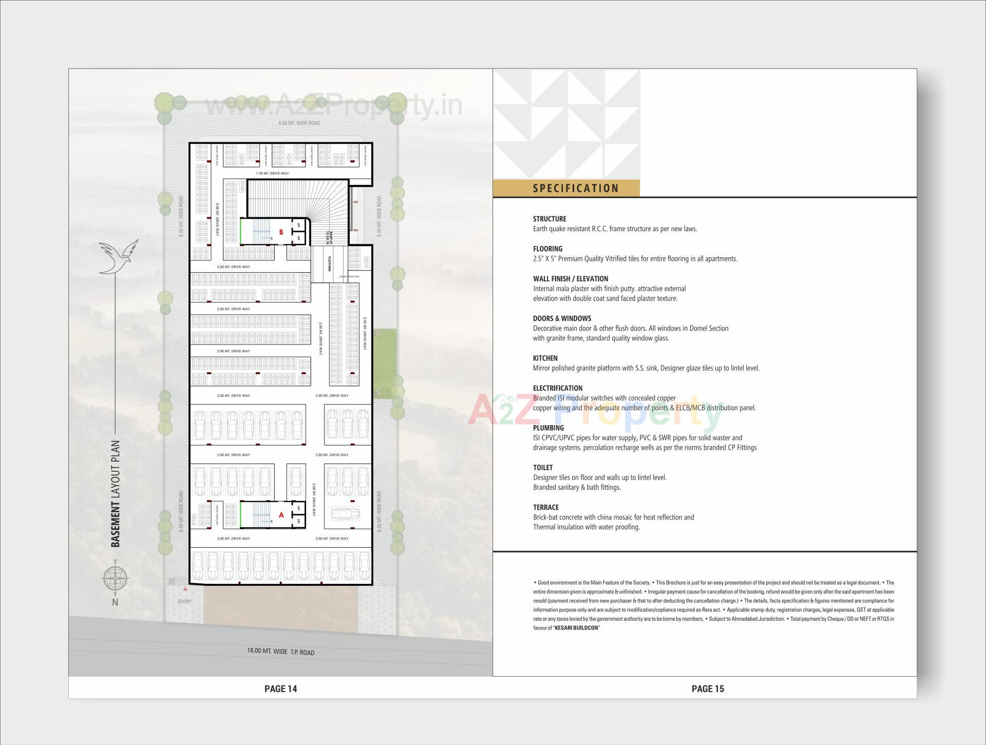  of real estate project Oscar Luxuria located at Nikol, Ahmedabad, Gujarat