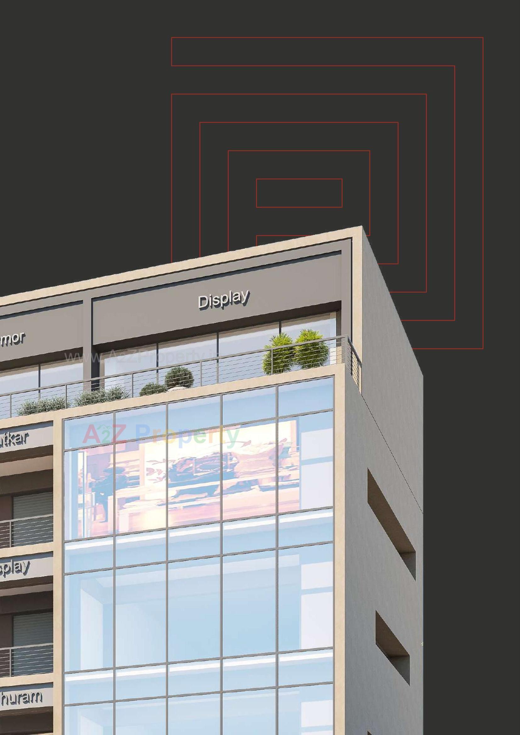 Layout of real estate project Paarijat Business Center located at Vatva, Ahmedabad, Gujarat