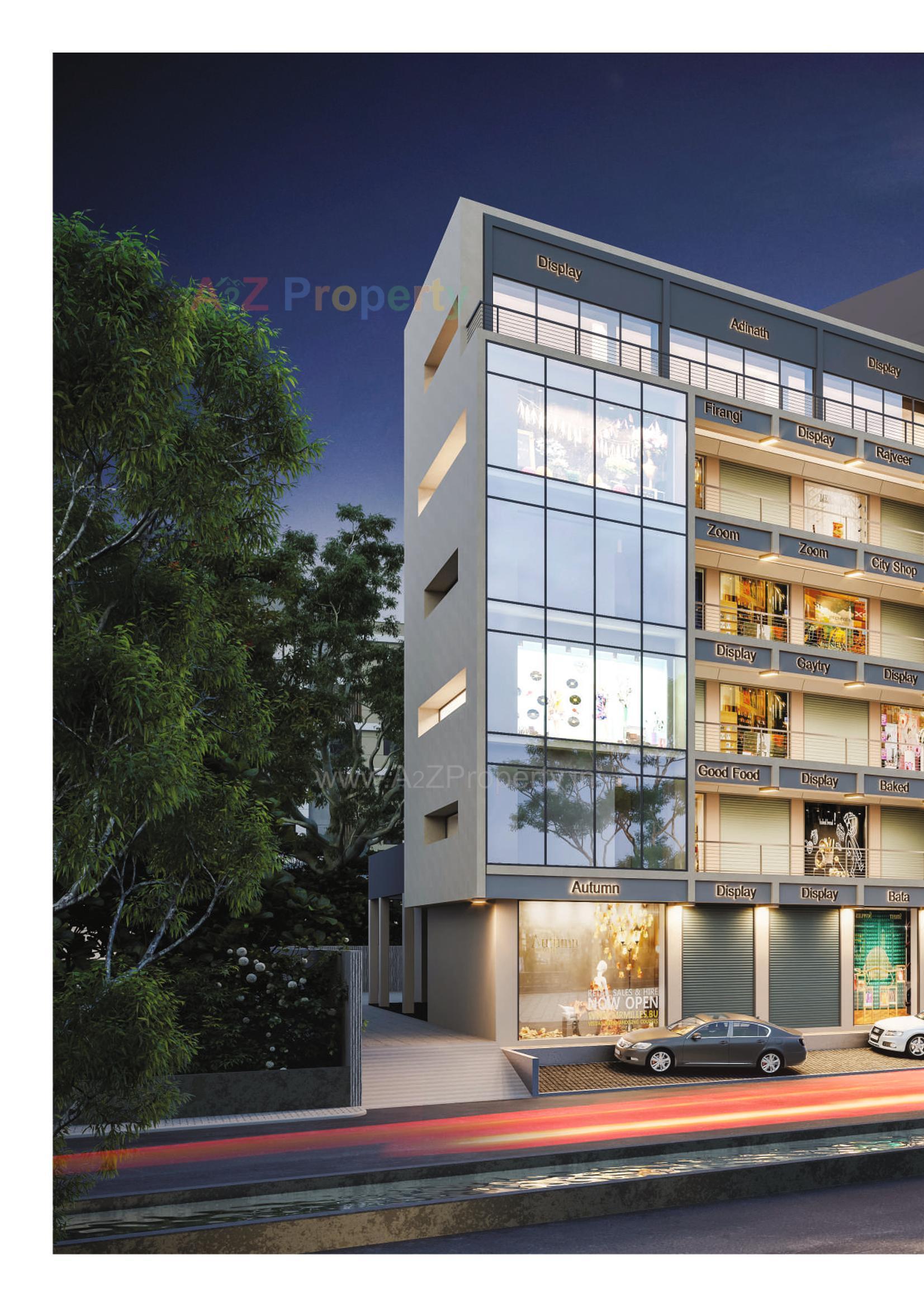 3D Elevation of real estate project Paarijat Business Center located at Vatva, Ahmedabad, Gujarat