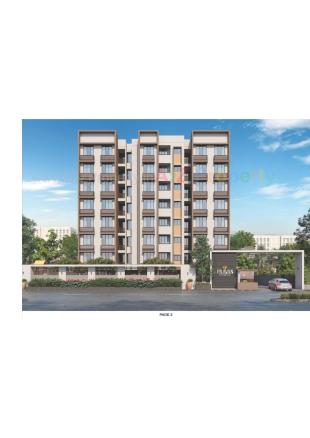Elevation of real estate project Paavan Residency located at Hanspura, Ahmedabad, Gujarat