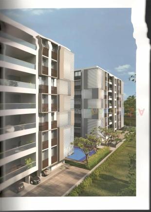 Elevation of real estate project Palak Elina located at Ambli, Ahmedabad, Gujarat