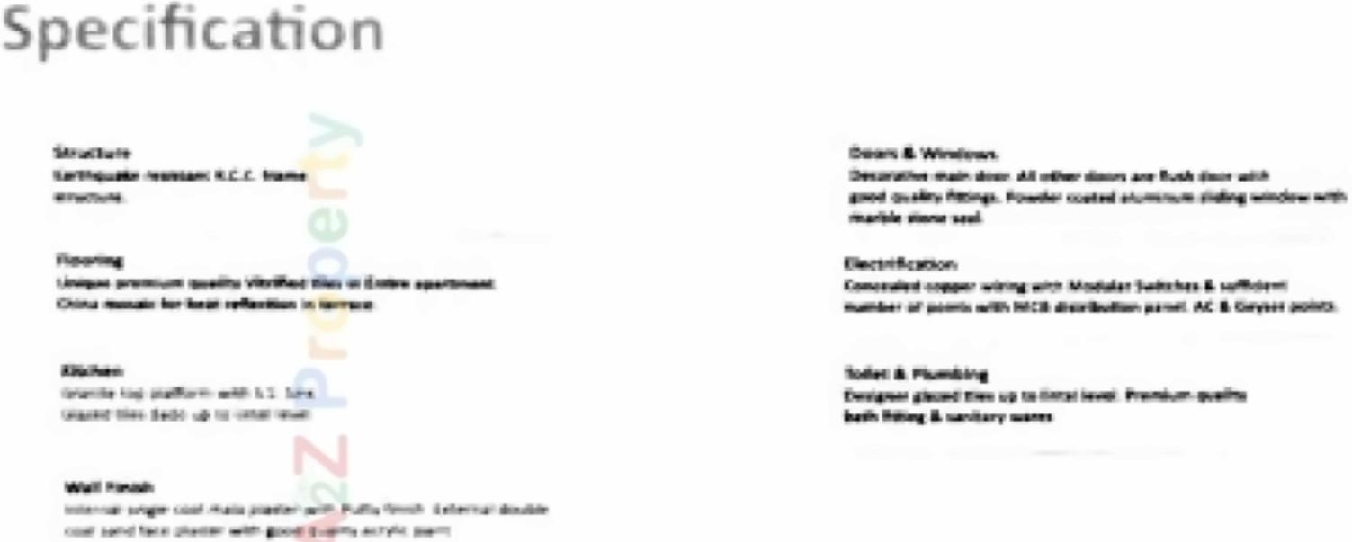 Project Specifications