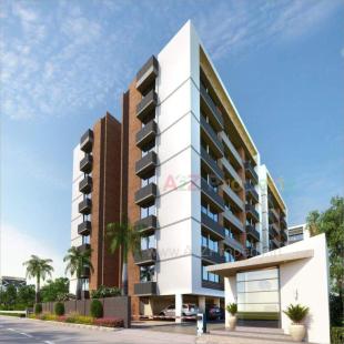 Elevation of real estate project Palash Residences located at Bopal, Ahmedabad, Gujarat